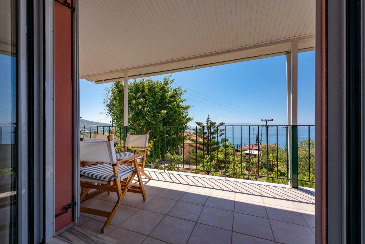 Ioannis House Sea View-Perfect Family Holidays 로우드하타 외부 사진