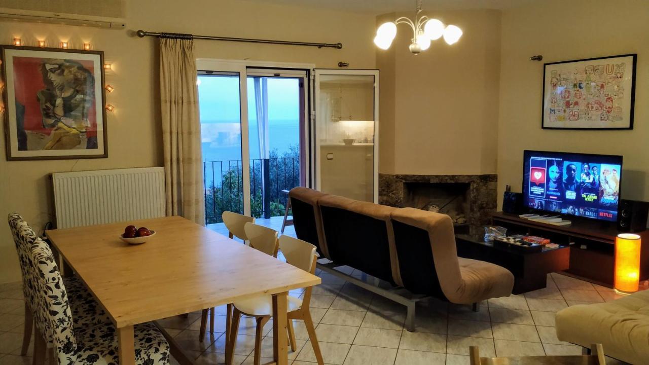 Ioannis House Sea View-Perfect Family Holidays 로우드하타 외부 사진